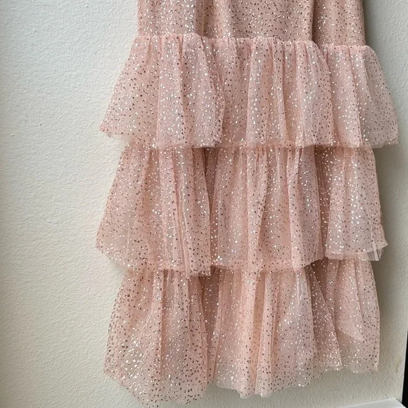 marchesa rose gold dress Marchesa Notte Sleeveless Dress main image 0